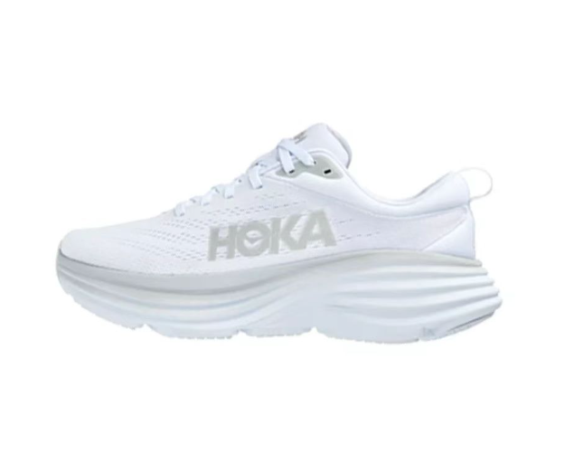 baondi 8 Hoks white trainers, Light running shoes hoka white 
