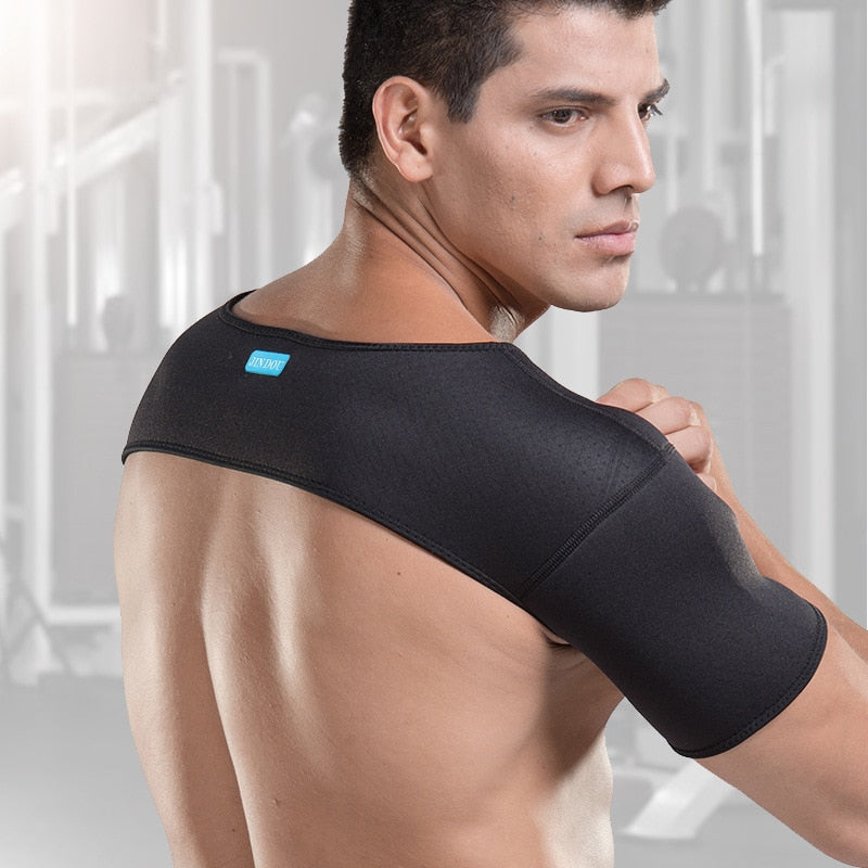 Double Shoulder Straps padded and breathable material for sports support and injury recovery