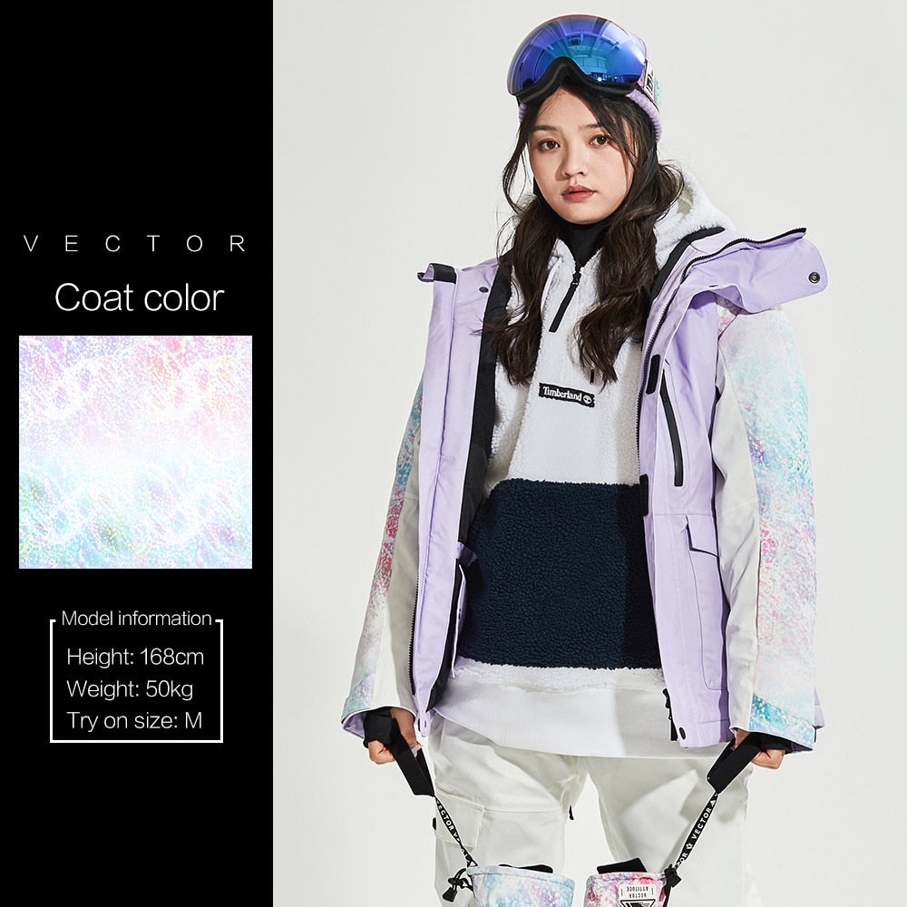 Buy coat-5 VECTOR  Ski Jacket or Pants set Warm Windproof Waterproof  Snowboard Ski Coat Trousers