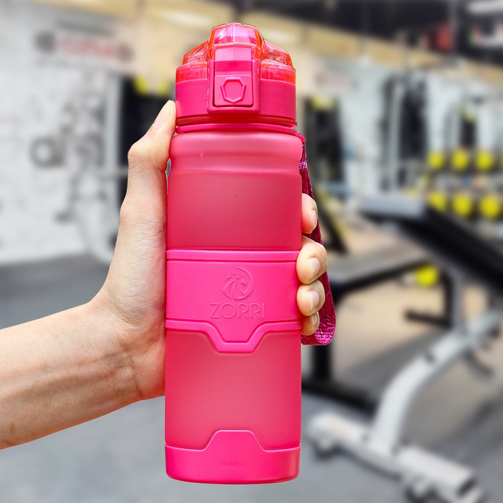 Buy pink ZORRI Bottle For Water &amp; Protein Shaker