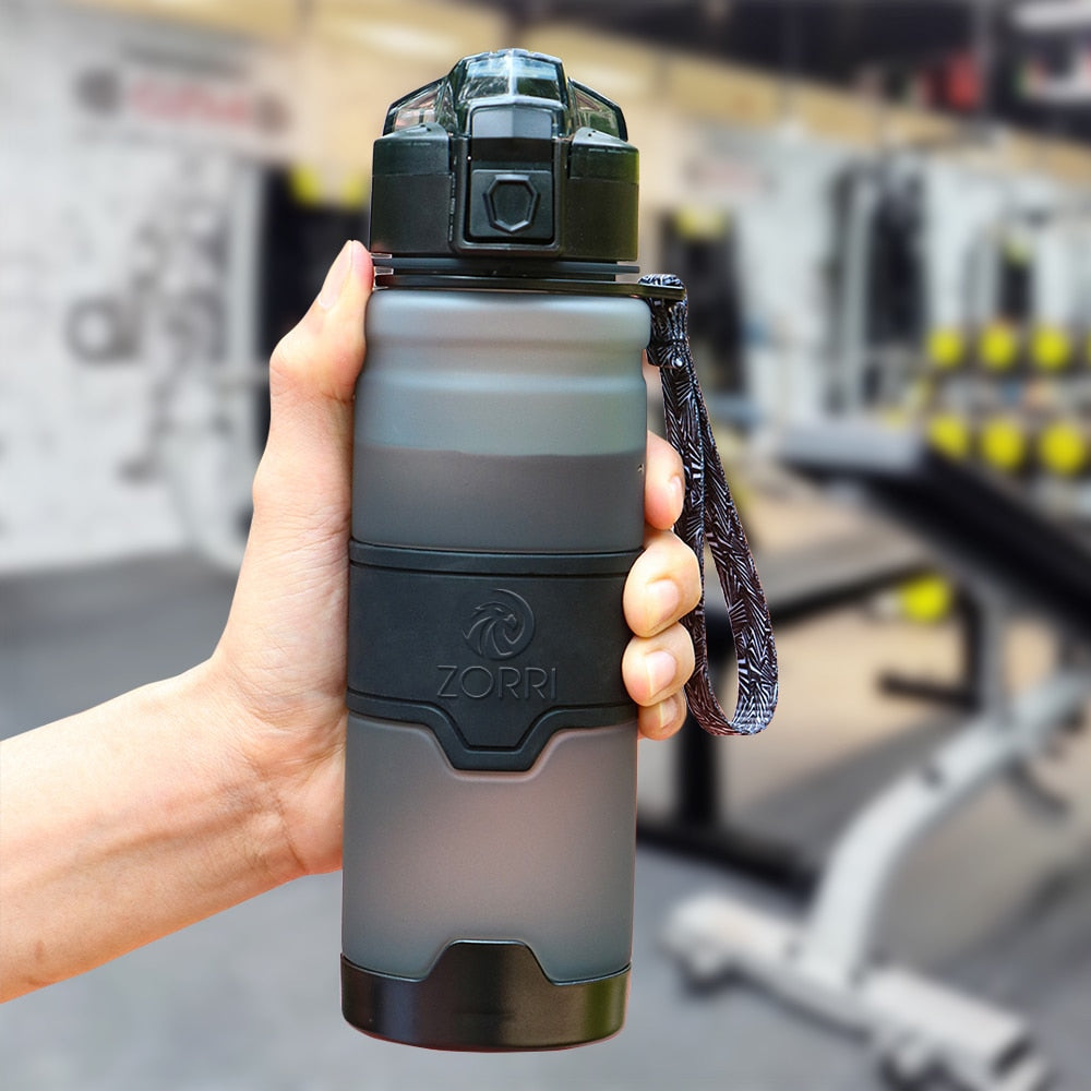Buy grey ZORRI Bottle For Water &amp; Protein Shaker