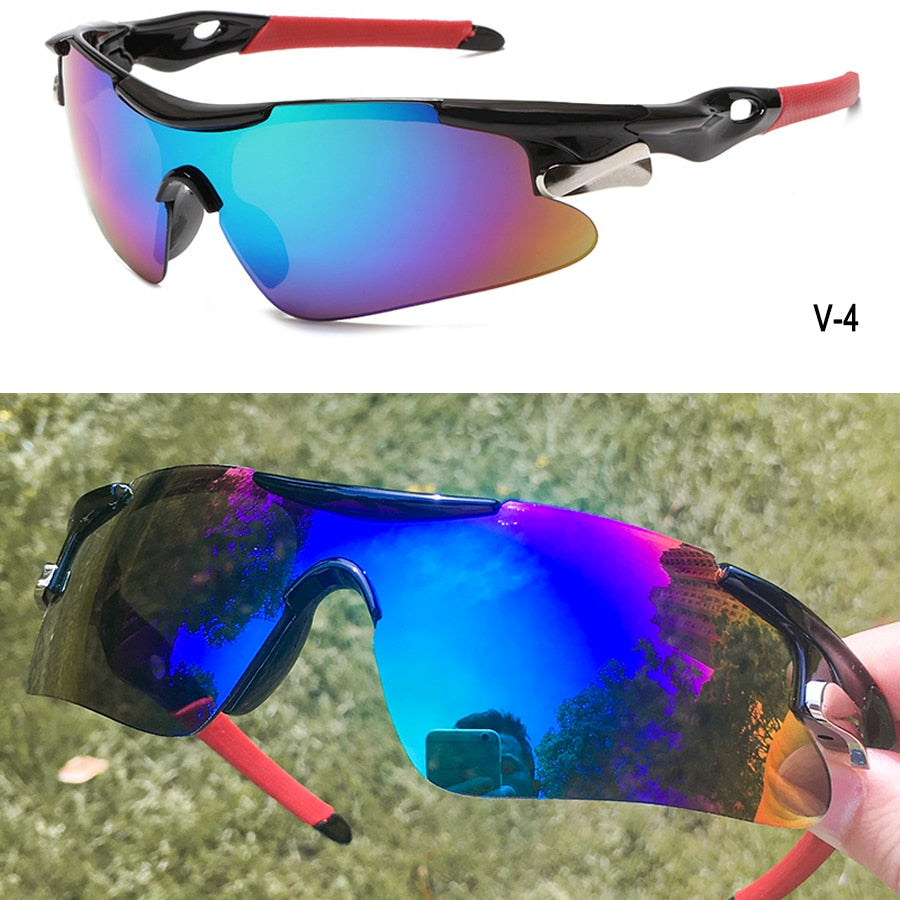 Buy v-4 Cycling Eyewear Mountain Bike Bicycle Glasses UV400 for Men &amp; Women