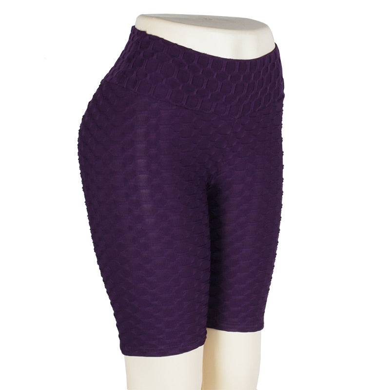 Buy purple Women High Waist Shorts with Out Pocket Activewear for Running &amp; Fitness