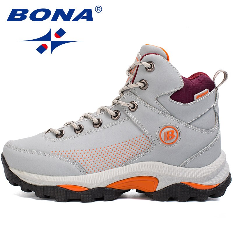BONA New Popular Style Women Hiking Shoes Outdoor Explore Multi-Fundtion Walking Sneakers Wear-Resistance Sport Shoes For Women - 0