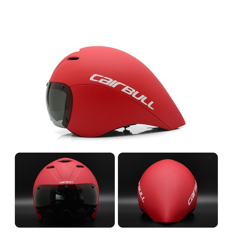 CAIRBULL TT Enduro Road Racing Cycling Helmet with Goggles 