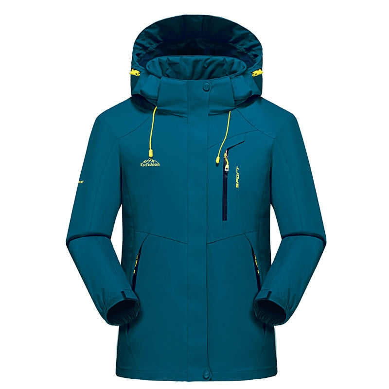 LNGXO Waterproof Hiking Jackets Women Men Camping Trekking Skiing Climbing Rain Coat Outdoor Sport Windbreaker Windproof Clothes - 0