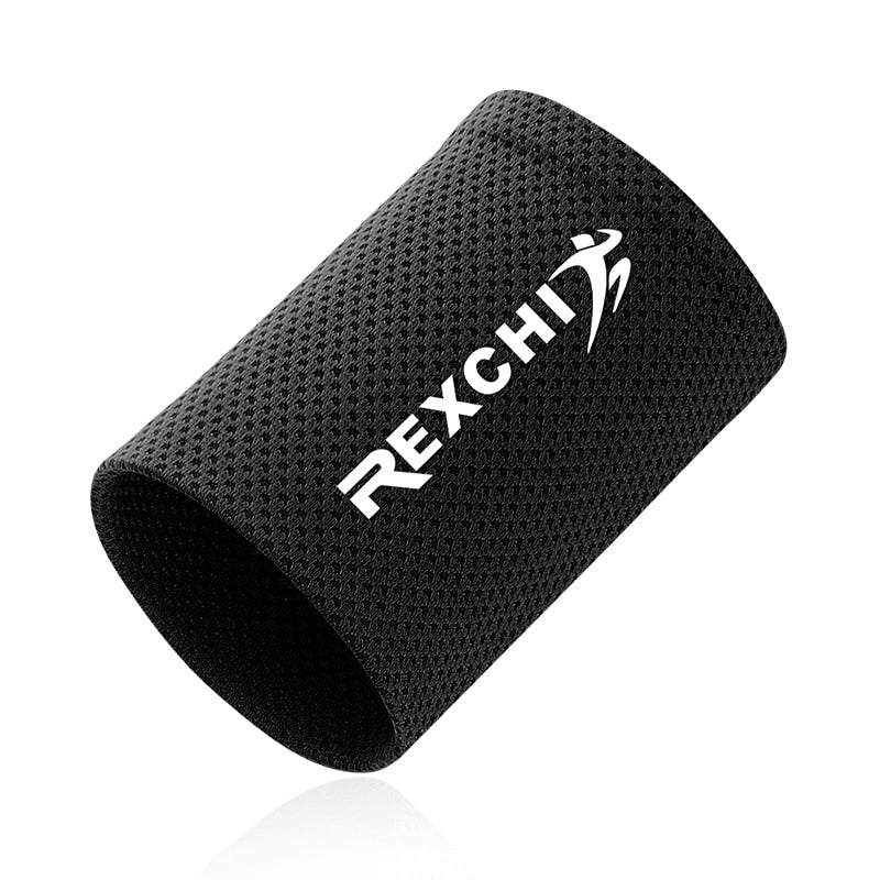 Buy 01-black Ice Feeling Wrist Sweatband Tennis Sport Wristband Volleyball Gym Wrist Brace Support Sweat Band Towel Bracelet Protector