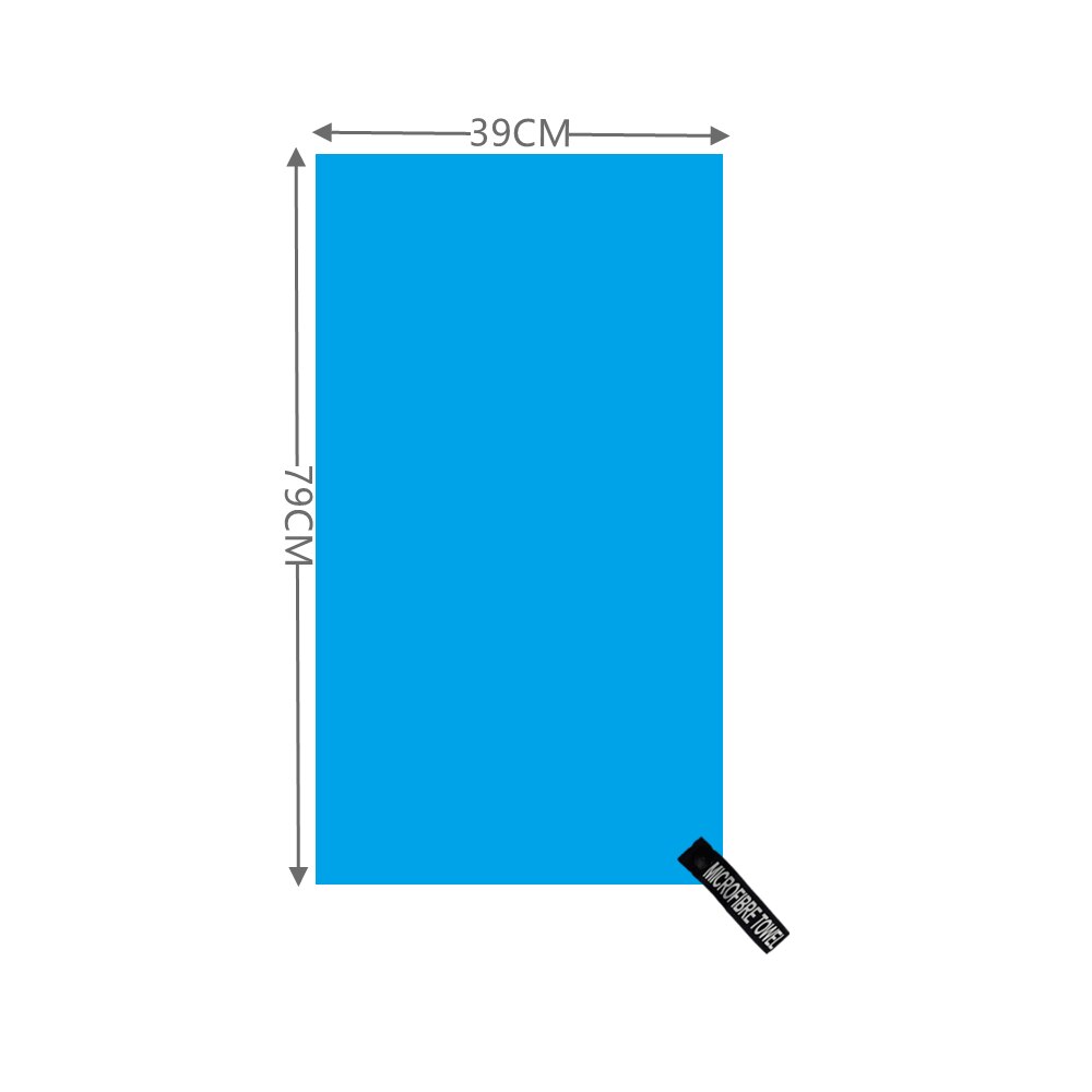 Buy bbx37-blue Microfiber Fast Drying Super Absorbent Gym towel