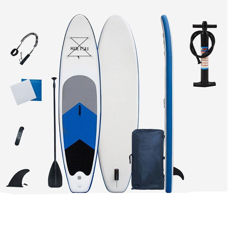 3.2M Inflatable Non-Slip Mat Paddle Board Set