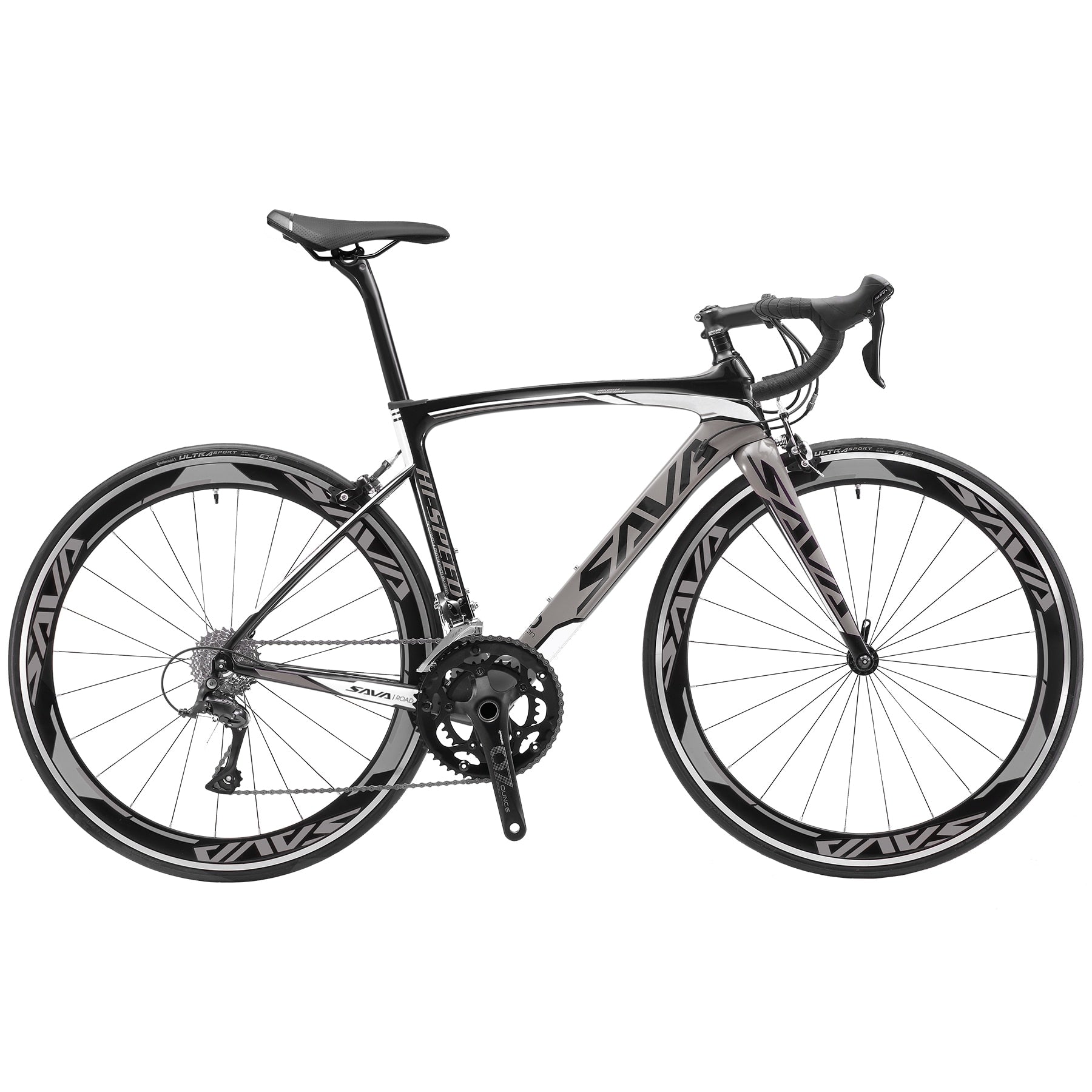 Buy light-grey Shimano SAVA 700c Carbon Frame Racing/ Road Bike 18 &amp; 22 Gears