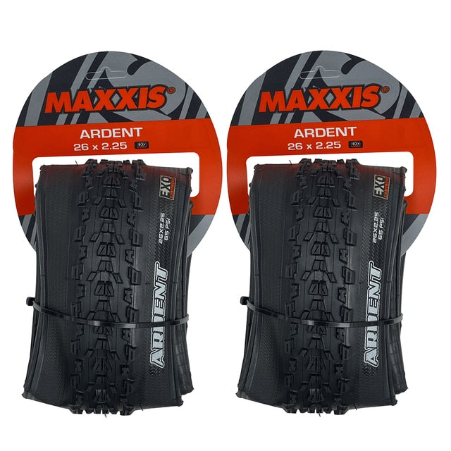 Buy 2pc-26x2-25-exo 2PCS MAXXIS ARDENT 29×2.25 MTB BICYCLE TIRES 26/27.5/29 inches EXO/DC/TR Black/Dark Tanwall Folding/Tubeless Ready BIKE TIRES