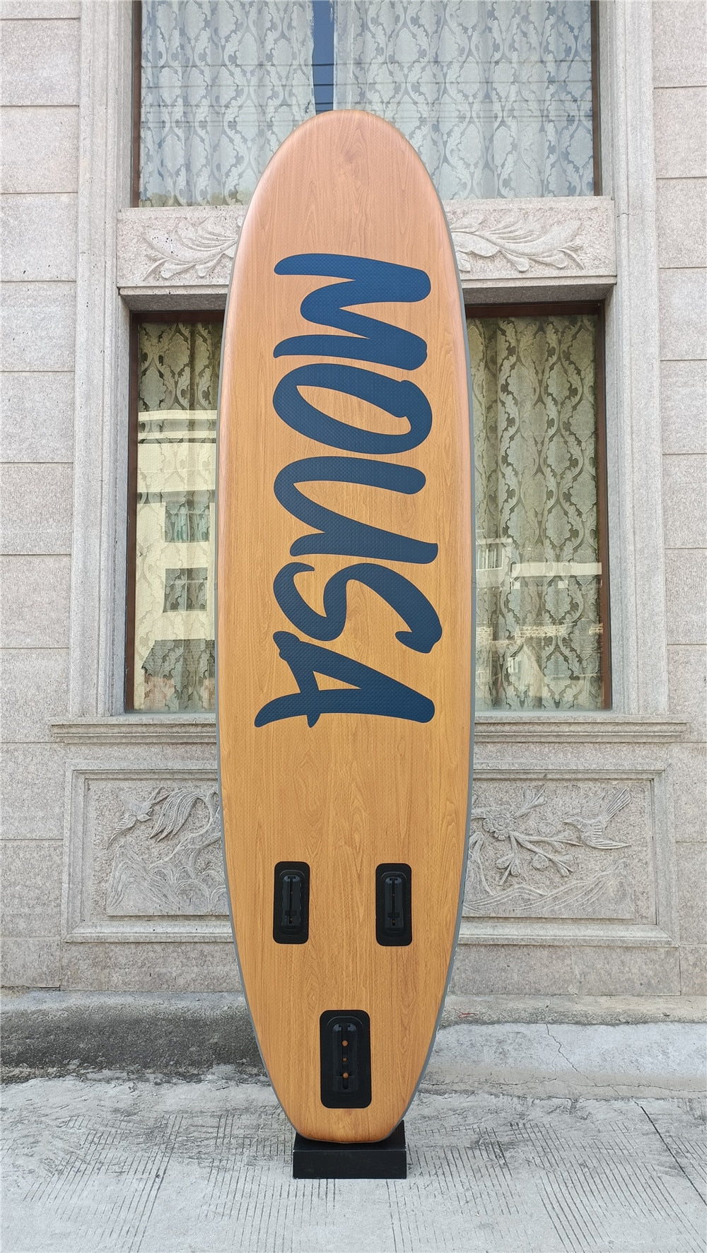 Mousa 11ft  Inflatable Paddle Board, wood effect with 9 free parts - 0