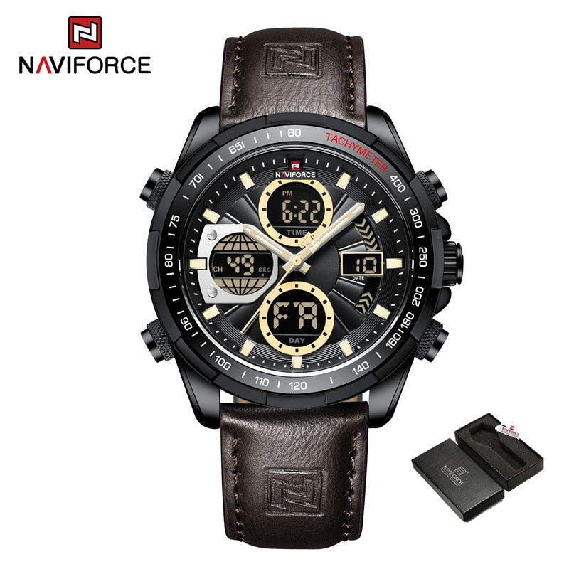 Buy bydbn-box NAVIFORCE Military style sports Watches for Men