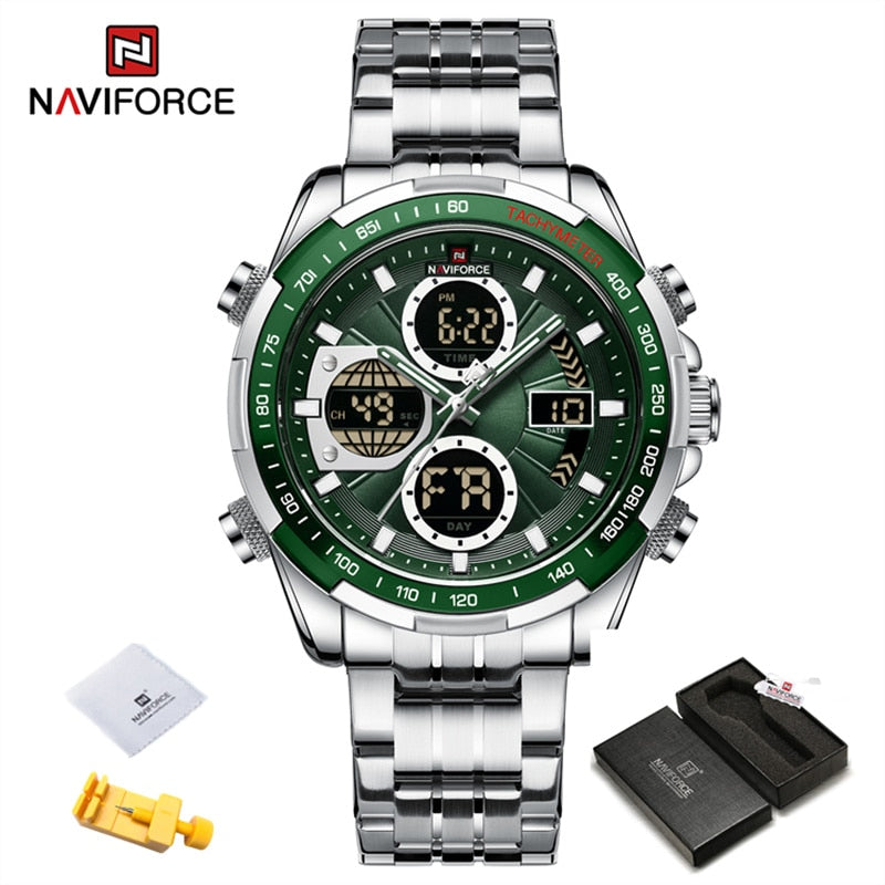 Buy ssgn-box NAVIFORCE Military style sports Watches for Men
