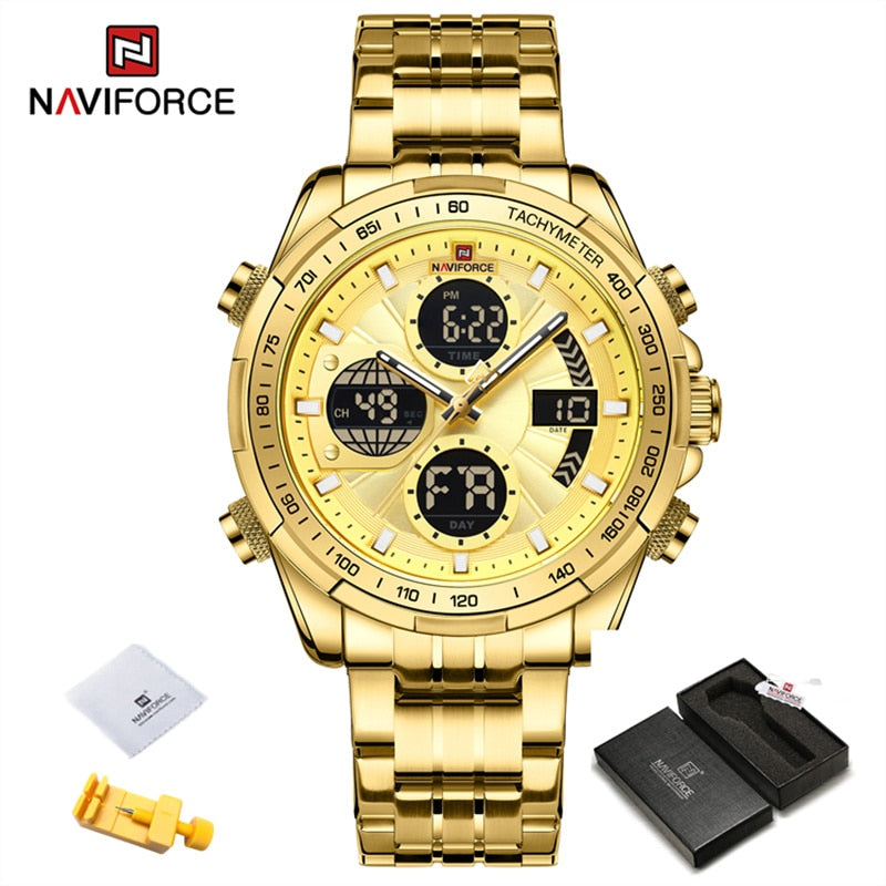 Buy ggg-box NAVIFORCE Military style sports Watches for Men