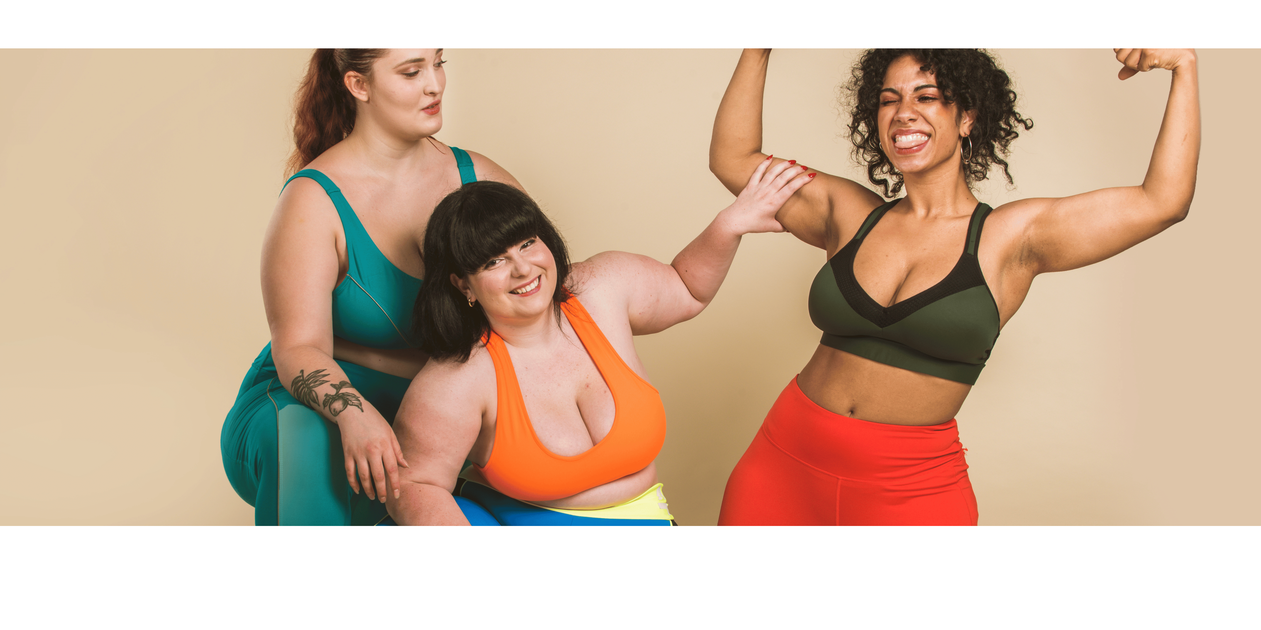 Sports bras for comfortable exercising Plus size sports bras available 