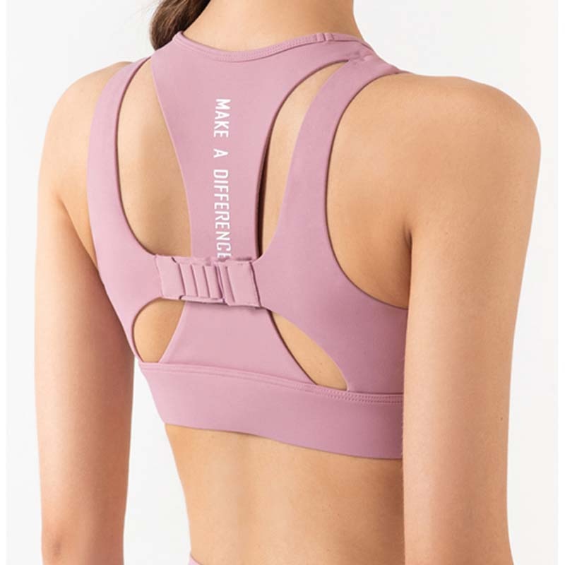 Support Shockproof Sport Bra High Impact Padded Fitness Bra Quick Dry