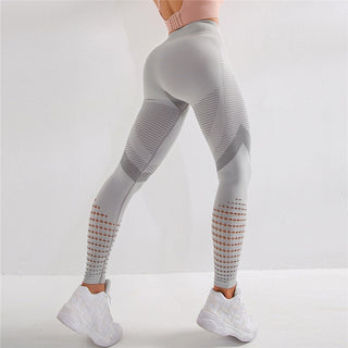 Compra seamless-gray High Waist Seamless Leggings For Women Fitness Push Leggings Pants