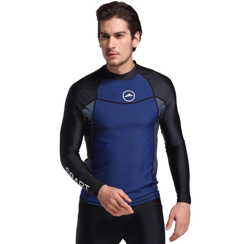 Rash Guard Surfing and Swimwear Long Sleeve Suit Swim for Men