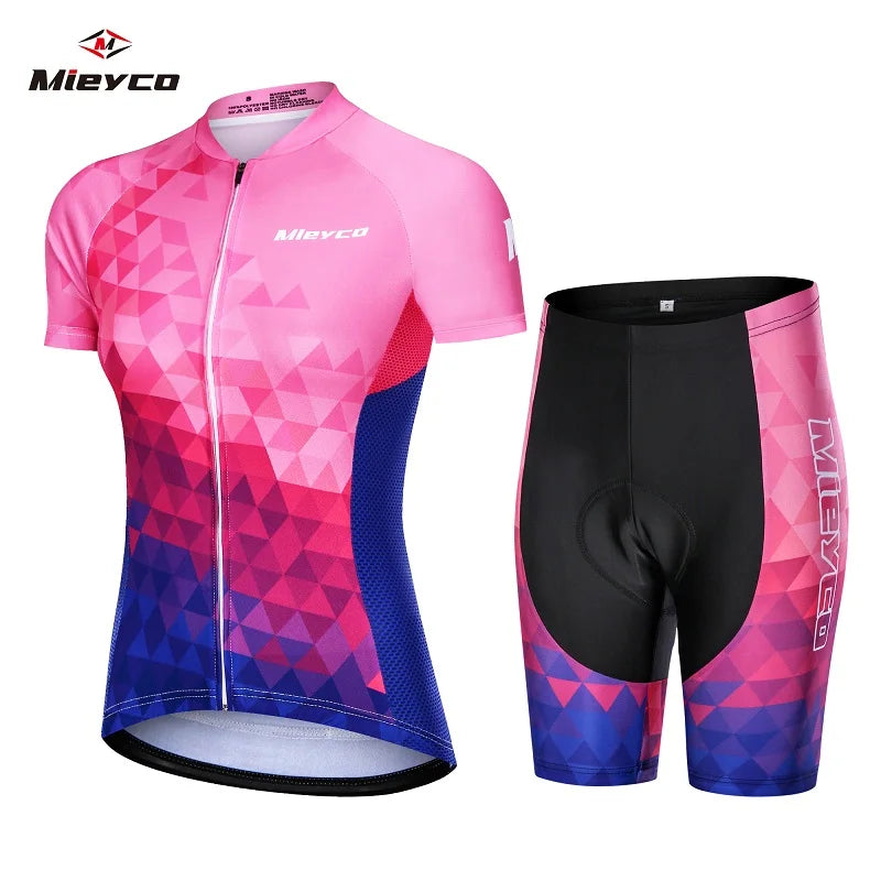 Women's Cycling Shorts and Sets Spring and Summer Cycling Bodysuit 