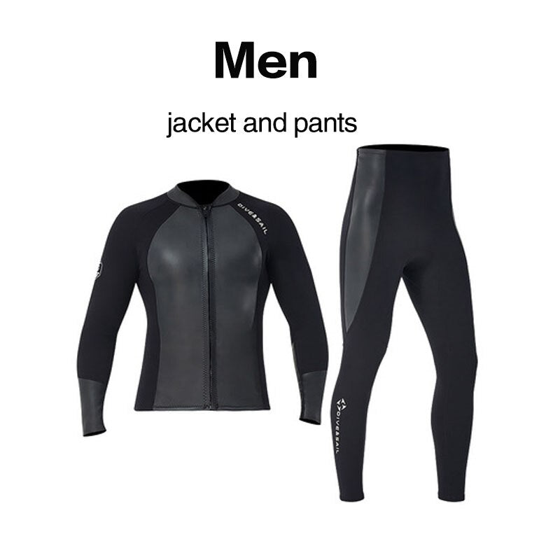 Premium Wetsuit 2MM Neoprene Top / Jacket for Scuba Diving, Snorkelling or Kite Surfing  for Men and Women