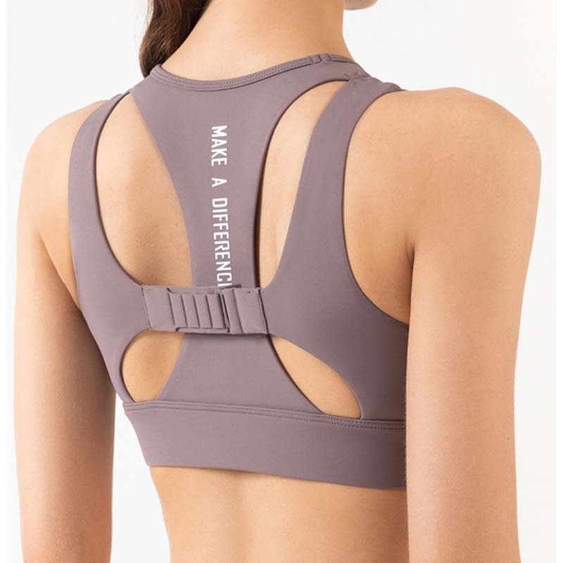 Support Shockproof Sport Bra High Impact Padded Fitness Bra Quick Dry
