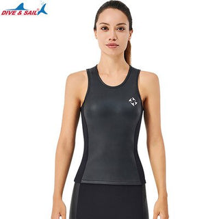 Buy women-vest Premium Wetsuit 2MM Neoprene Top / Jacket for Scuba Diving, Snorkelling or Kite Surfing  for Men and Women