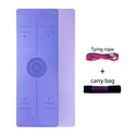 6mm TPE Yoga and Pilates Mat With Position Line Non-Slip Double Layer Sports Exercise Pad