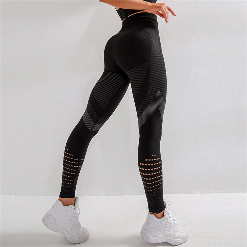 Seamless Leggings Sport Women Fitness Push Up Yoga Pants High Waist Squat Proof Running Leggins Elastic Trousers Gym Girl Tights