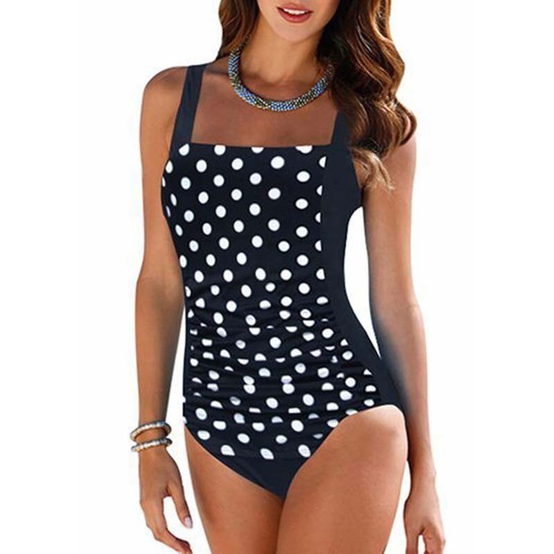 One-Piece Large Closed Body Swimsuits Plus Size Swimwear for women-8