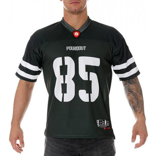 Quick Dry Breathable T-shirts For Mne American Football-style Jersey Shirt Loose  t-shirt Size M-XXL 85 black