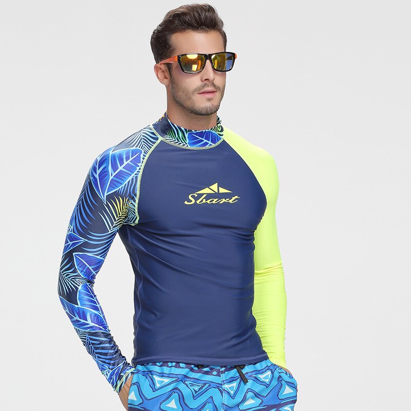 Rash Guard Surfing and Swimwear Long Sleeve Suit Swim for Men