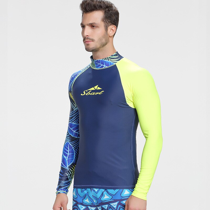 Rash Guard Surfing and Swimwear Long Sleeve Suit Swim for Men