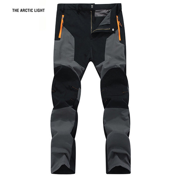 Hiking Pants Wear-resistant and Water Splash Prevention Quick Dry UV Proof Elastic hiking trausers