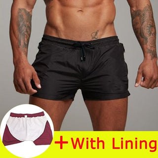Buy black-lining Lining Swimming shorts for Men