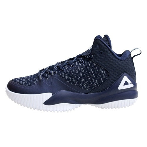 Buy dark-blue-white PEAK Lou Williams Basketball Shoes Non-Skid trainers for Men and Women