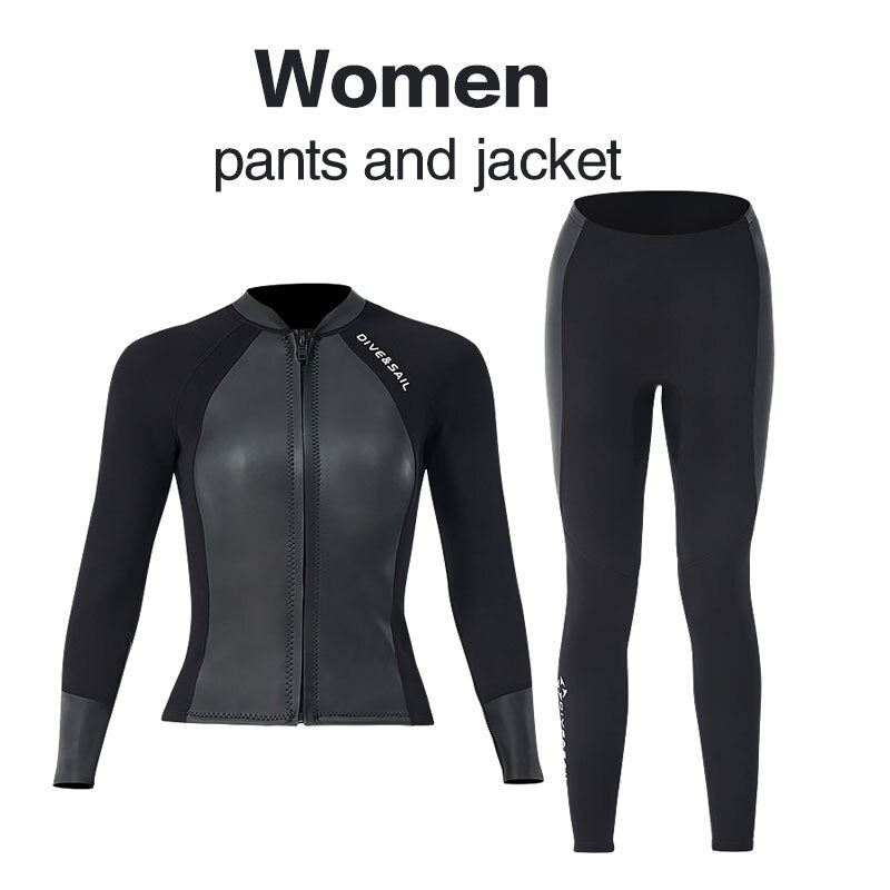 Acheter women-pants-jacke Premium Wetsuit 2MM Neoprene Top / Jacket for Scuba Diving, Snorkelling or Kite Surfing  for Men and Women