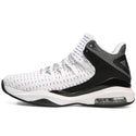 PEAK Air Cushion Basketball Shoes for men Rebound Boots  Non-slip  Breathable Trainers white