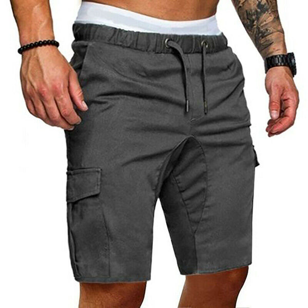 Mens Cargo Shorts Pants for Summer Beach Sport and Gym