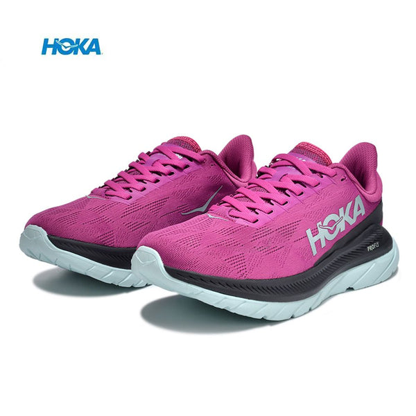 HOKA One Mach One Super lightweight breathable Running Trainers pairs 