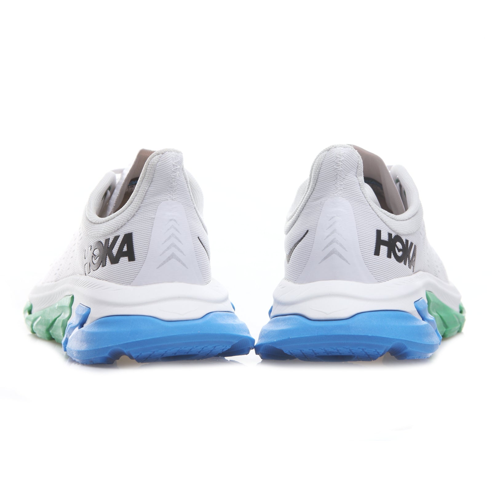 HOKA One Clifton Edge Running Trainers Breathable Anti Slip Sports Shoes for Women & Men Back view 