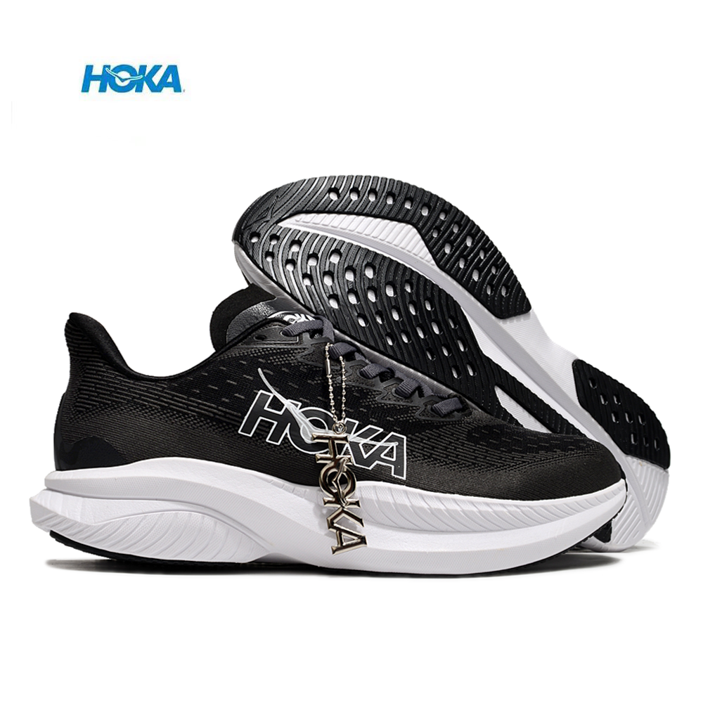 Hoka Mach 6 White Soles running shoes