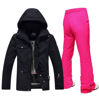 Buy 2pcjacket-pants08 -30 Degree Ski Suit for Women  Warm Waterproof Jackets and Pants Ski set for Women