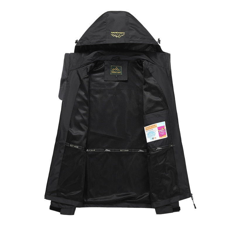 Softshell  Windbreaker Hiking Jacket for men and women Waterproof Camping & Trekking Climbing Rain Coat
