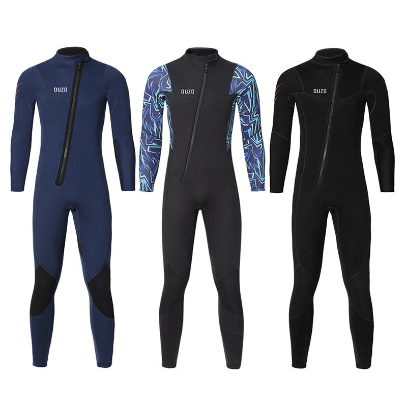 3mm High-quality Neoprene Wetsuit One-piece Diving Suit Scuba Diving suit for Men & Women