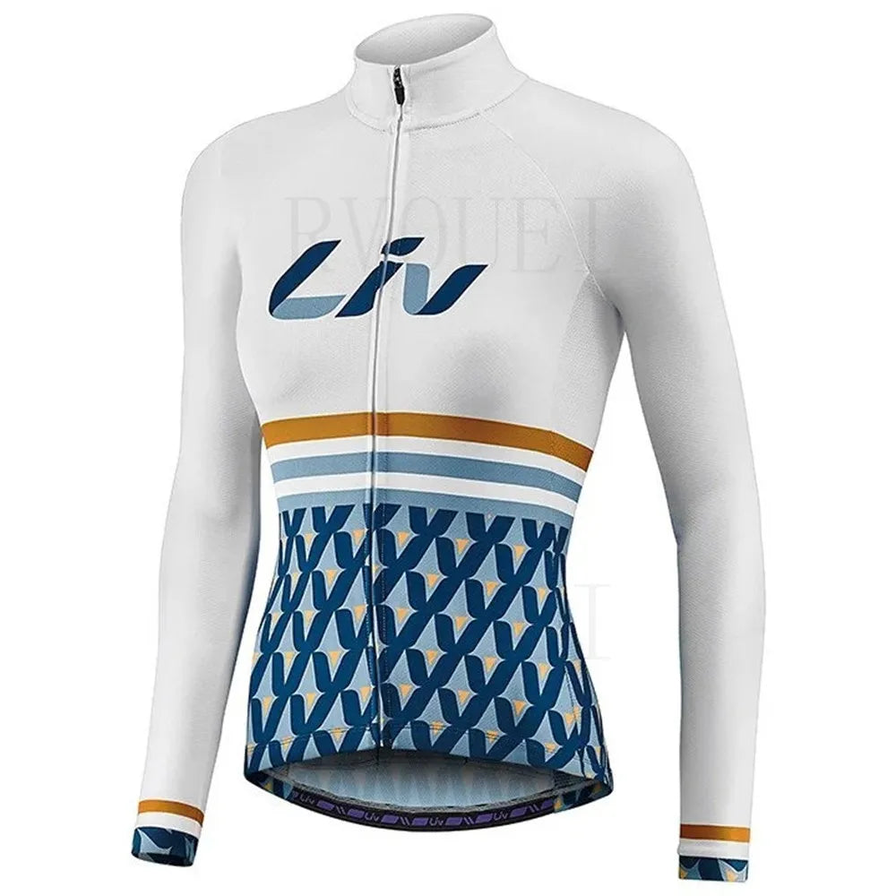 Lady Cycling Clothing Road Bike Jersey Summer Women Short Sleeve Shirt Female Bicycle Wear Liv Clothes Ropa Ciclismo Quick Dry