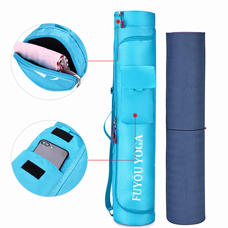 Yoga Mat Carry Waterproof Bag Yoga Sport Bags with Shoulder Strap