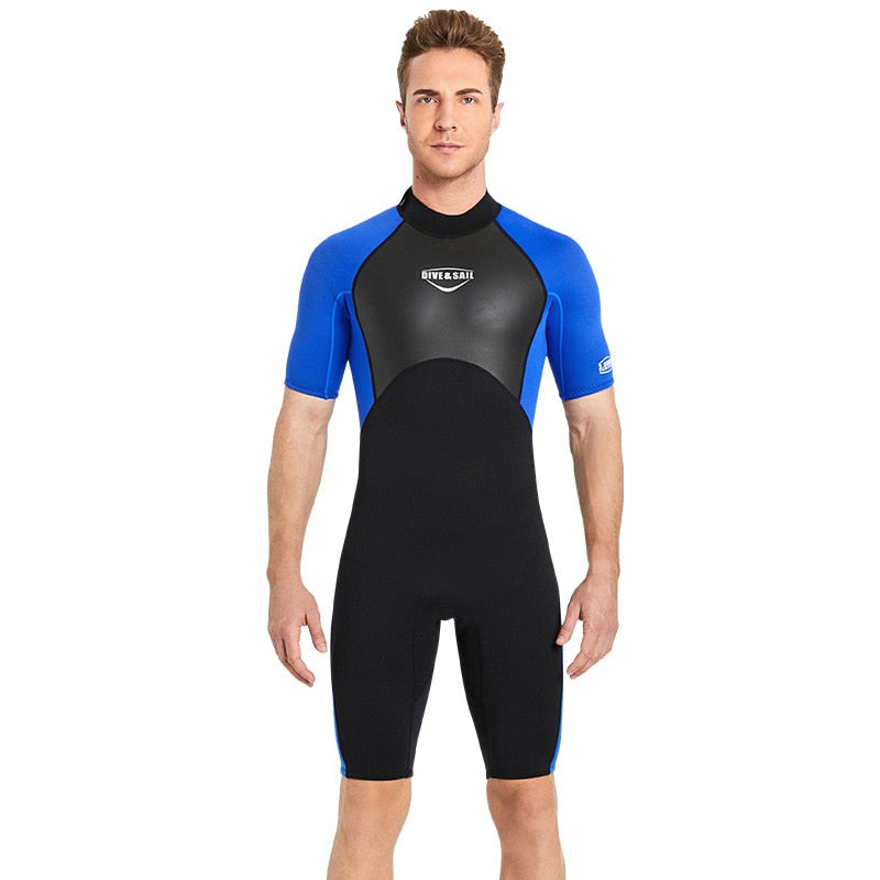 Compra mens-blue 2mm Neoprene Short Professional Diving Surfing Clothes Pants Suit For Men and Women Diving Suit for Cold Water Scuba Snorkeling