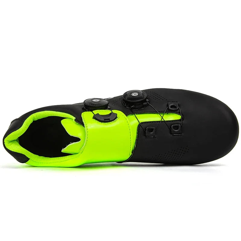 Unisex Cycling  Shoes Self-Locking top view 
