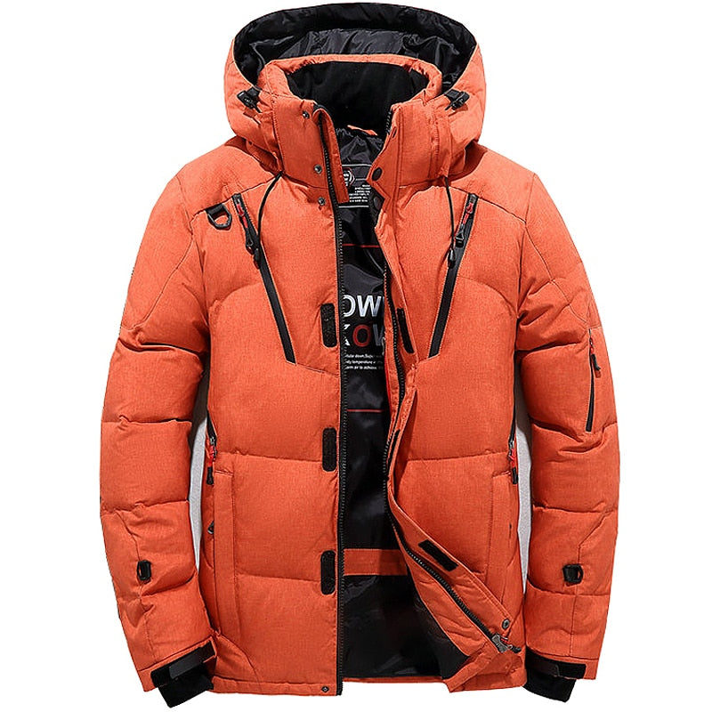 Thermal Ski Suit for Men Windproof Skiing Jacket and Bibs Pants Set for Men